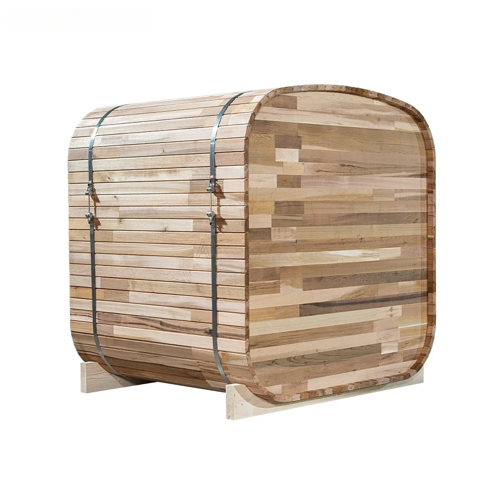 Portable Modern Outdoor Cedar Square Sauna