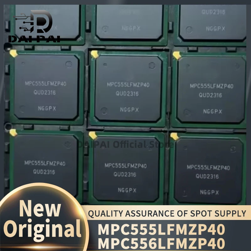 (2piece) 100% New MPC555LFMZP40 MPC556LFMZP40 BGA Chipset