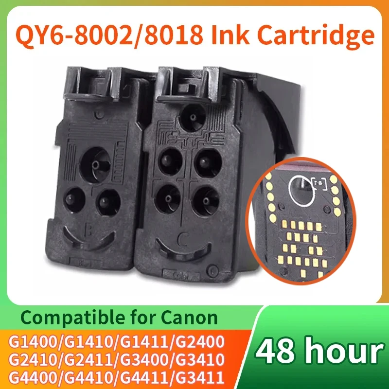 1-2 szt. Głowica drukująca QY6-8002 QY6-8018 G2411 do Canon Pixma G1400 G1410 G1411 G2415 G2400 G2410 G3400 G3411 G3410 G3415 G4400 G4410