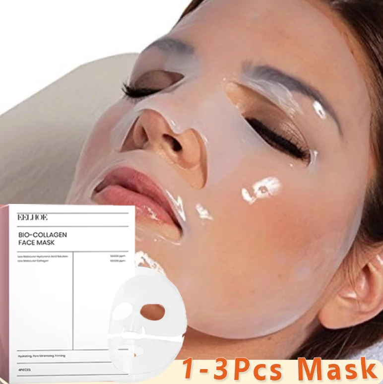 

Bio-Collagen Real Deep Mask, Hydrating Overnight Hydrogel Mask, Pore Minimizing, Elasticity Improvement