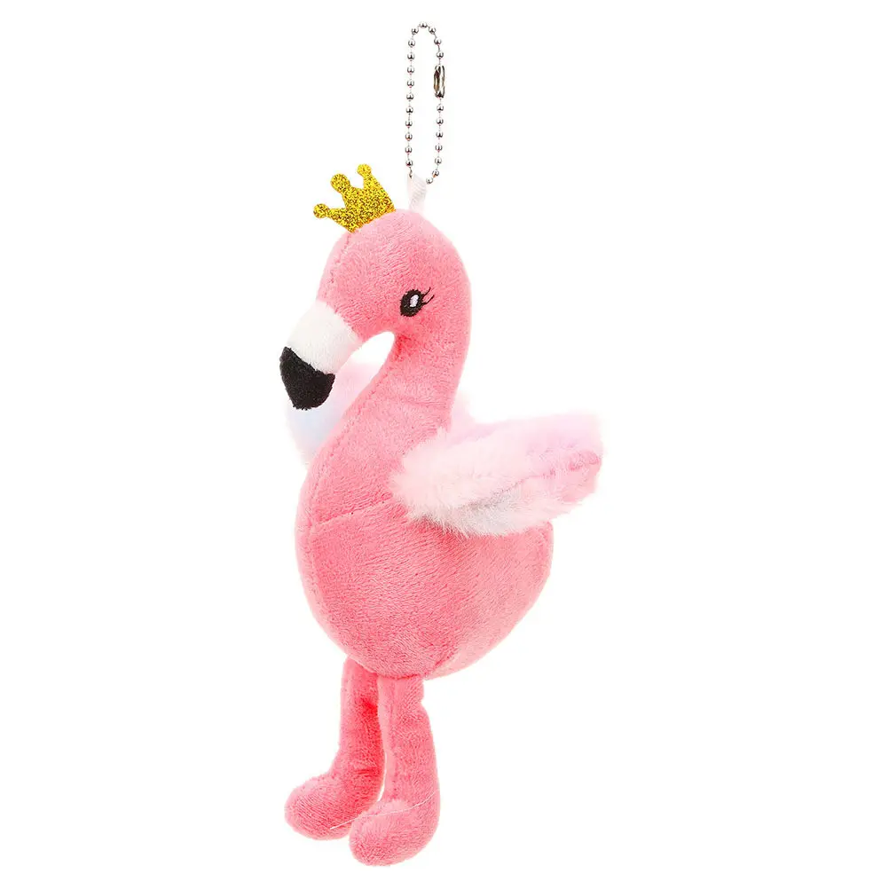 

Soft Flamingo Stuffed Animal Realistic Bird Shape Cute for Girls Toddlers Play Interaction Imagination Development Bedtime