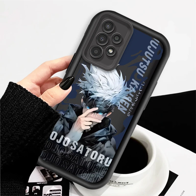 Jujutsu Kaisen Itadori Yuji For Samsung A73 A71 A54 A53 A52 A51 A33 A32 A21S A14 A13 A12 A03 A04 A05 5G Eye Ladder Soft