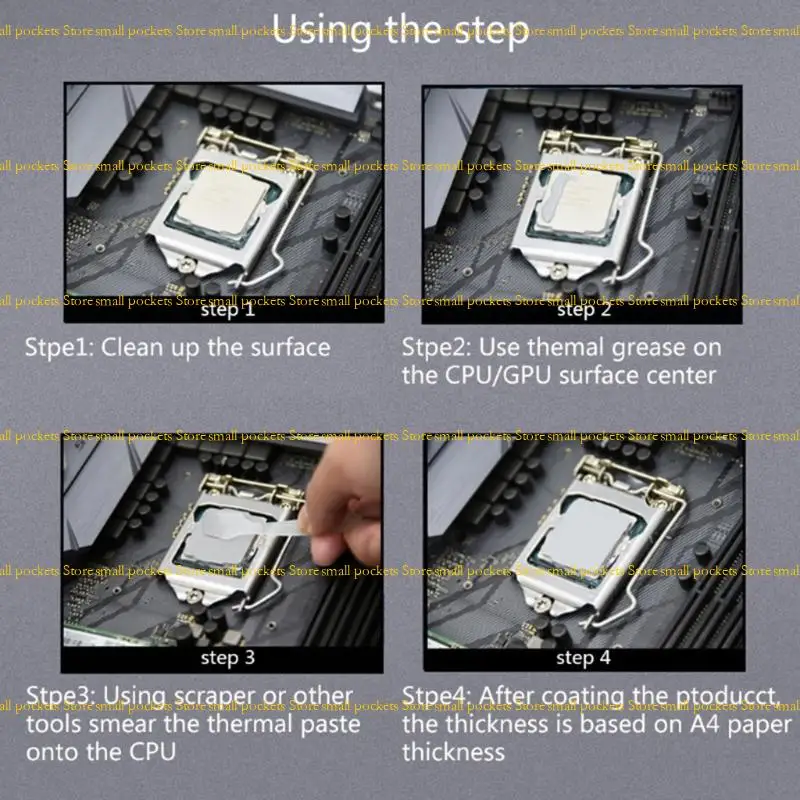 Pasta térmica R1WD para GPU CPU HY883 GRASA Silicona Compuesta Térmica Térmica