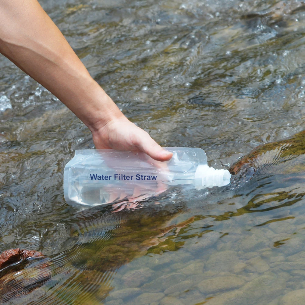 Filtro dell'acqua di emergenza personale del depuratore d'acqua all'aperto da 5000 L Mini filtro portatile per il filtro dell'acqua delle attività all'aperto