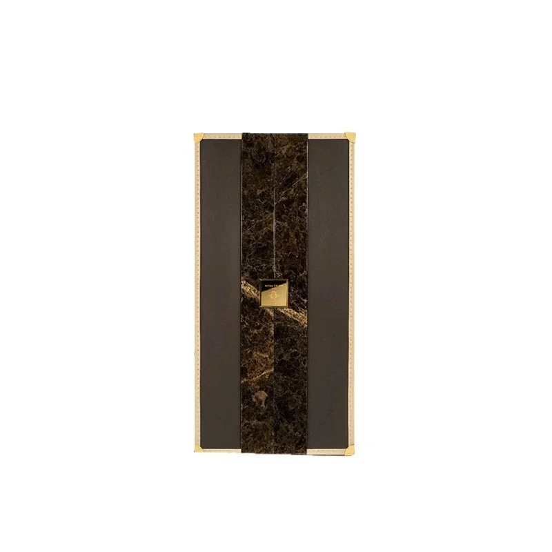 Italian Light Luxury Solid Wood W Ine Cab Inet Design Er Vil La Luxury Ho Use Against The W All High-En D-image