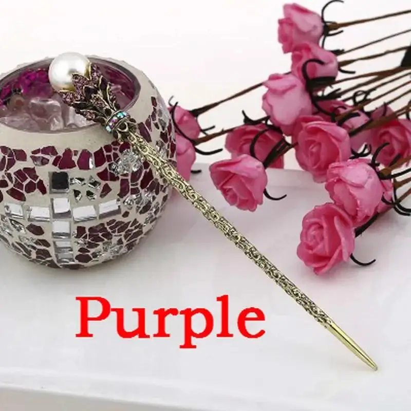 Grampo de cabelo estilo antigo das crianças acessórios para o cabelo simples versátil retro pan grampo de cabelo antigo hanfu headwear pino pan para mulher