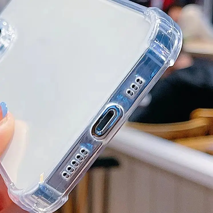Air-Bag Shockproof Silicone Clear Phone Case For Samsung A37 A56 A55 A36 A17 A07 A06 A13 A16 A26 S23 S24 S25 Ultra Back Cover