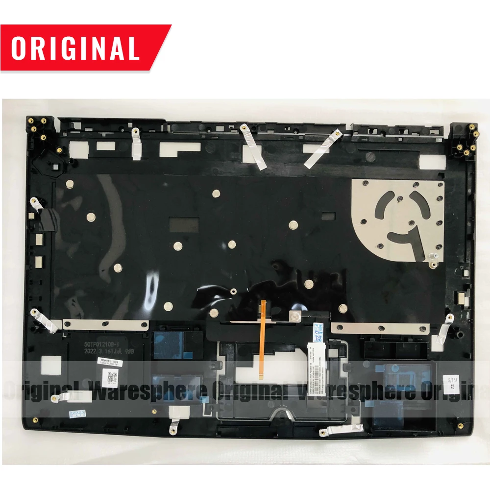 Imagem -06 - Original para Msi Gf63 8rc 8rd Gf63vr Ms16r1 Wf65 Lcd Volta Capa Frontal Moldura Dobradiças Teclado Apoio de Mãos Case Base Inferior Novo