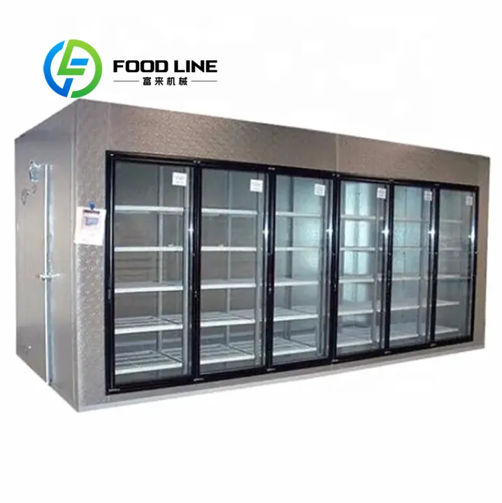 Glass Door Walk In Cooler Pressure Relief Valve Prevents Cabin Deformation Caused By Internal External Temperature Difference