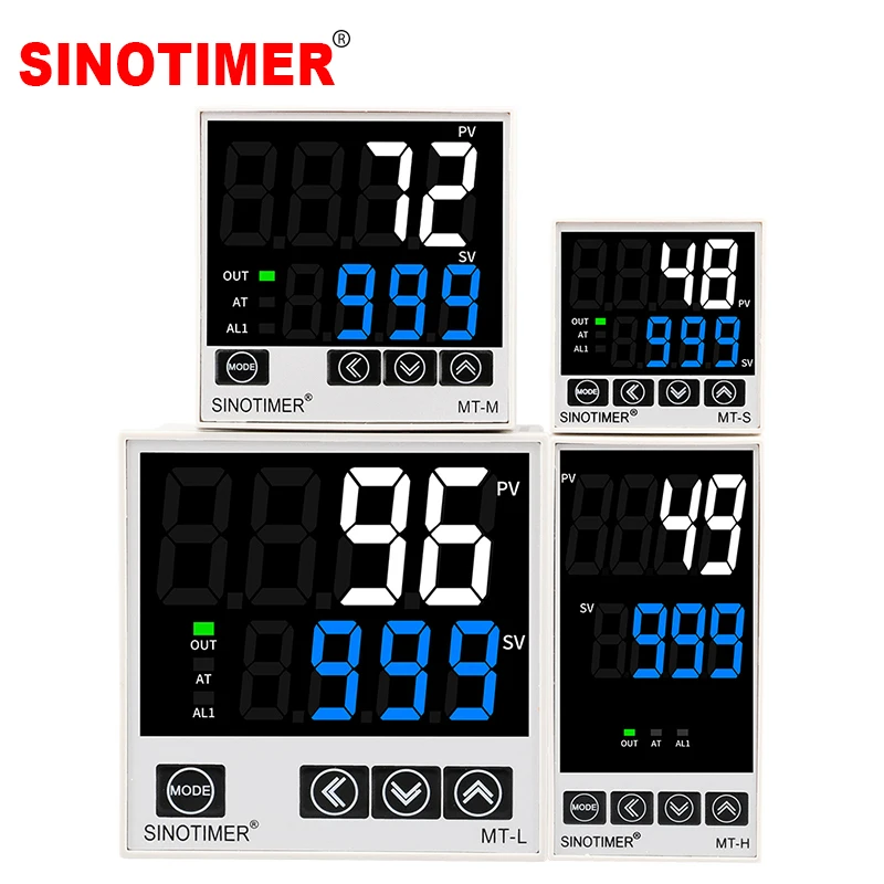 Controlador de Temperatura Digital Pid Termostato para Aquecimento Arrefecimento Instrumento Termocontrole Relé Saída de Tensão Doméstico Novo