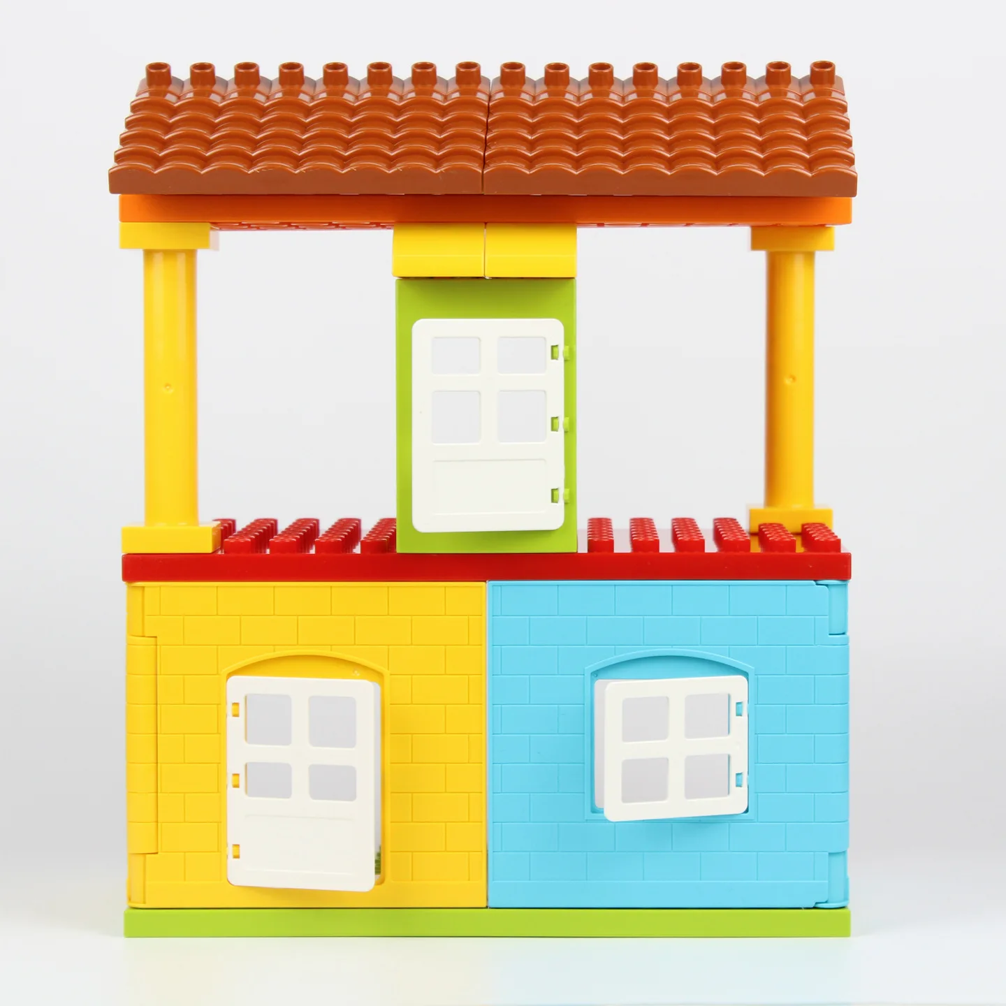 12x16 Dots Big Size Building Blocks Base Plate Compatible Large Bricks Plastic Educational Creative Toys for Children Kid Gifts