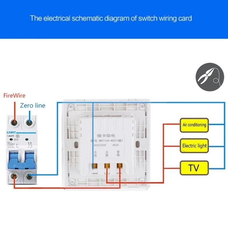 Type-86 Insert Magnetic Card Switches for Energy-saving Insert Key with 3 Cards Office Building Hotel Apartment Switches