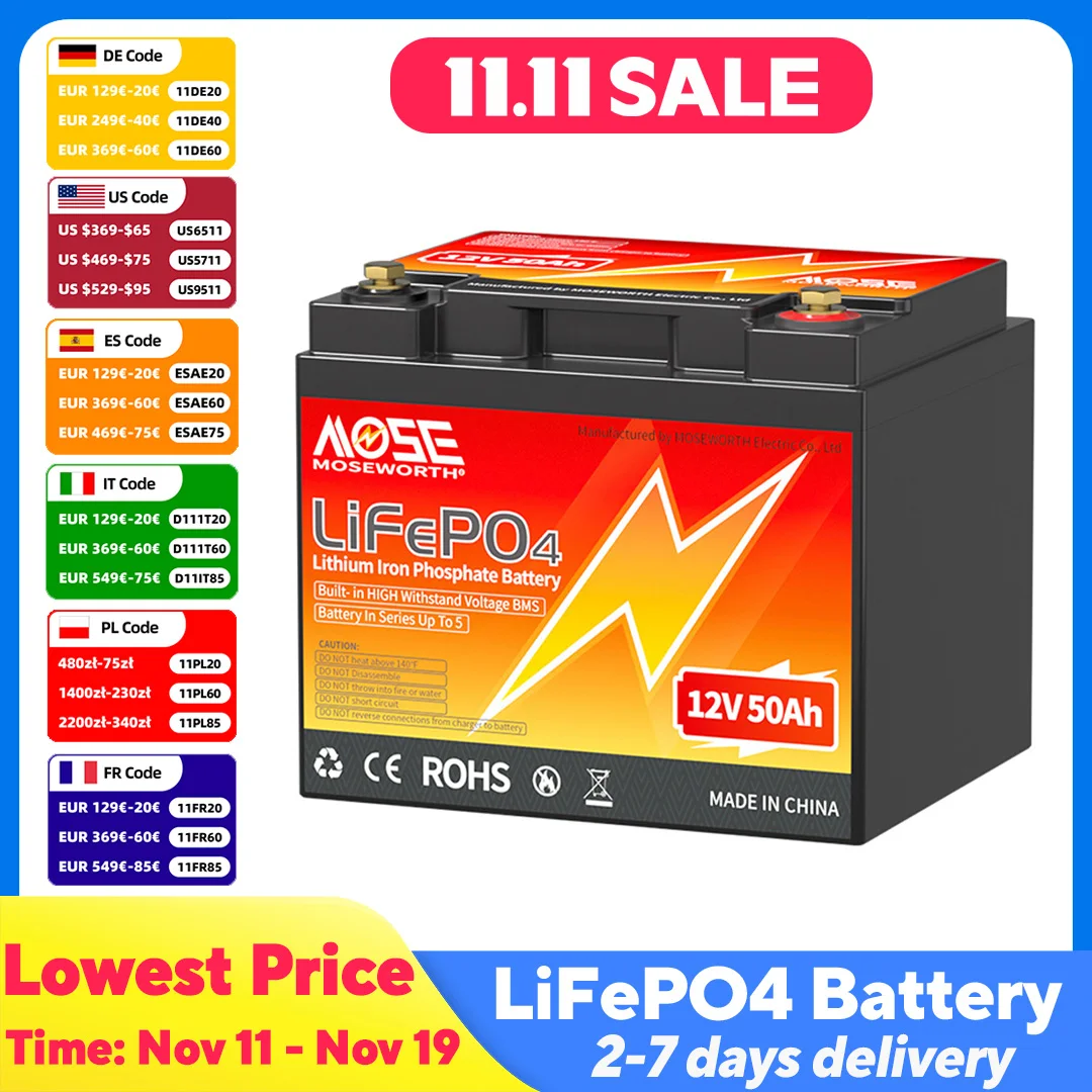 Moseworth 12V 50Ah … - image