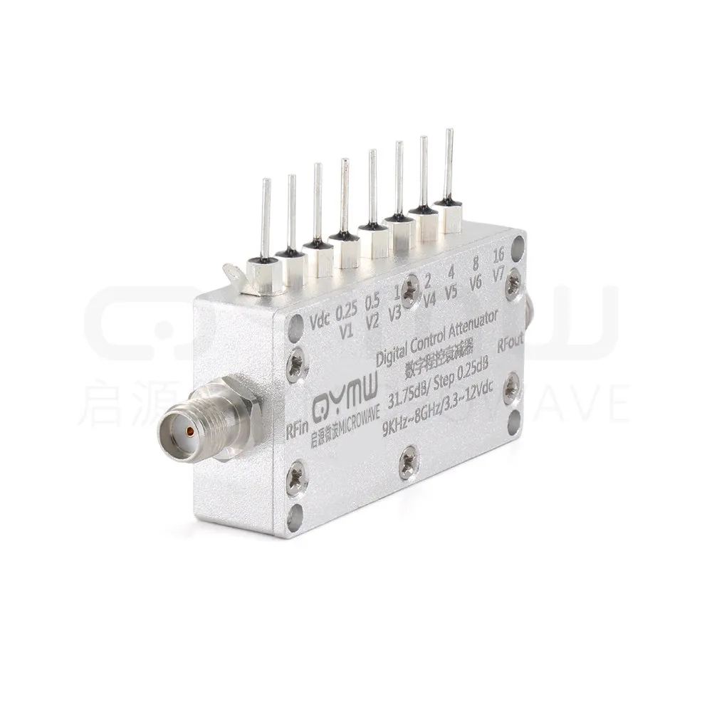 9KHz-8G RF Signal Attenuation Adjustable Digital Programming Step SMA Programmable Attenuator