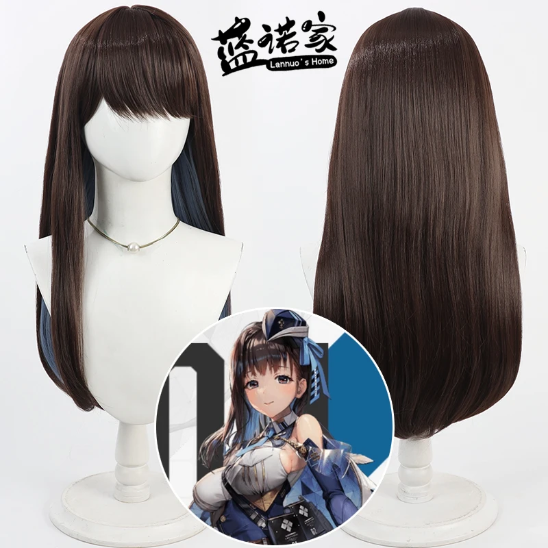 

Game Nikke The Goddess of Victory Marian Cosplay Wig Halloween Party Prop Synthetic Hair Heat Resistant Fiber + Wig Cap