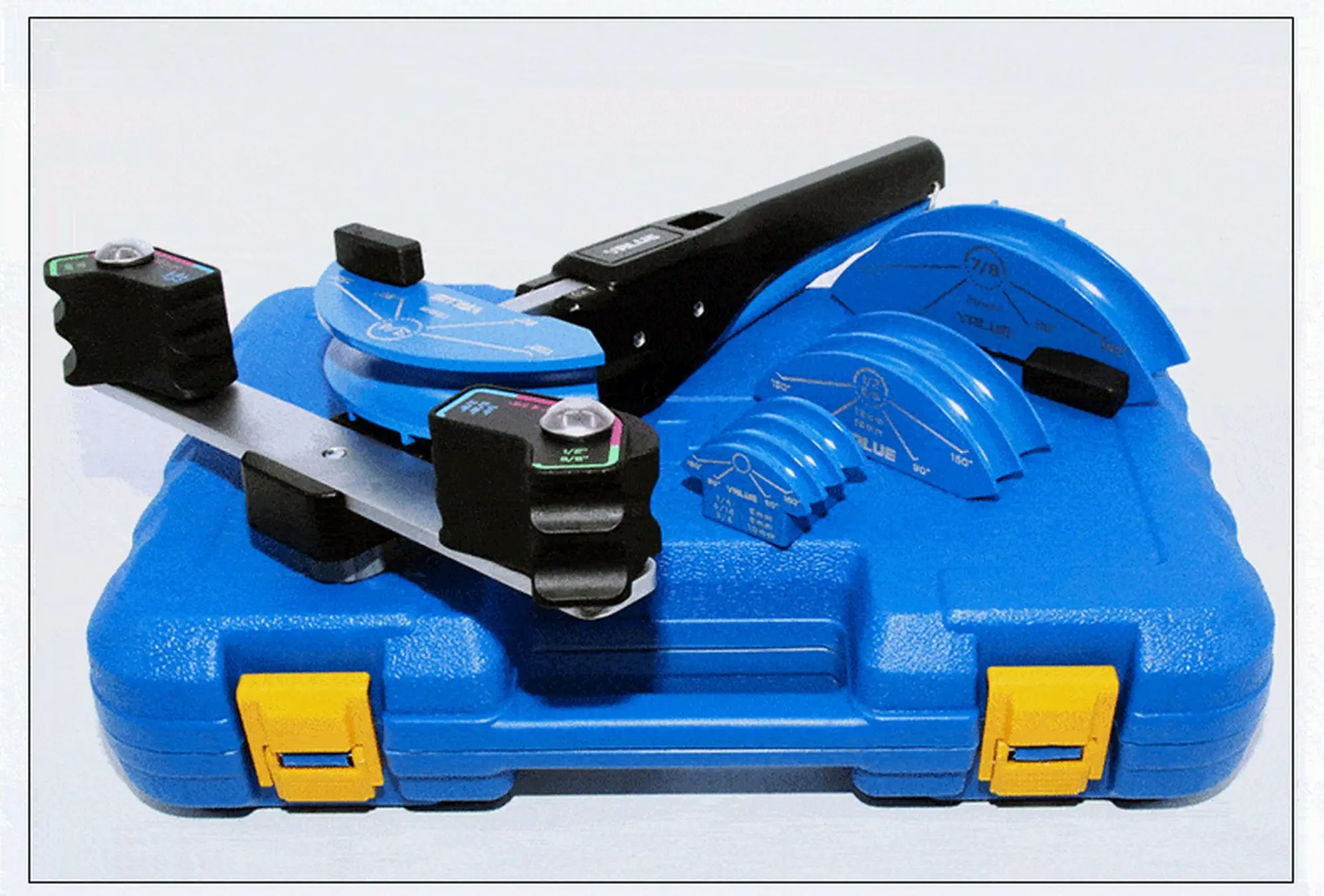 جهاز ثني الأنبوب العالمي VBT-CB1، 7 مقاسات في أداة واحدة، مثالي للإصلاح والتركيب #3