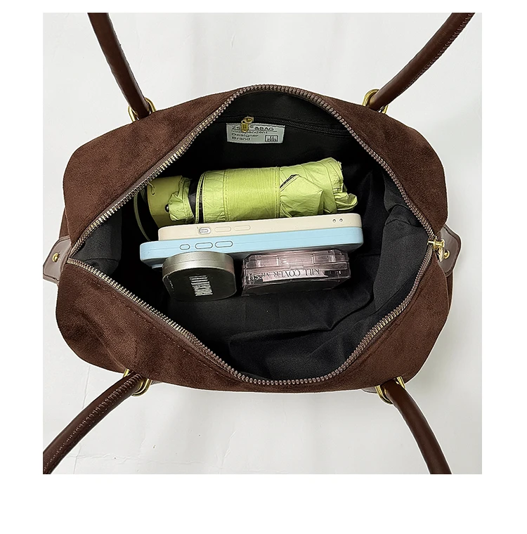Bolso de Hombro Retro Estilo Francés para Mujer, Nuevo Modelo 2026, Ligero, de Lujo, Pequeño, de Alta Gama, Tipo Bowling