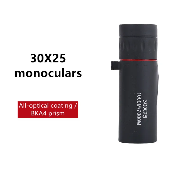 

Monoculars 30X25 High Power HD Portable Telescope Outdoor Sightseeing Trip to See the Concert Telescope Essential