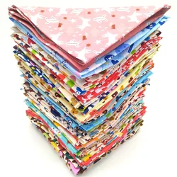 S/m/l/xl Bulk Dog Bandana 50 Farben Baumwolle kleine große Hund Bandanas Schal kleine Hund Welpen Katze Lätzchen für Hunde Zubehör