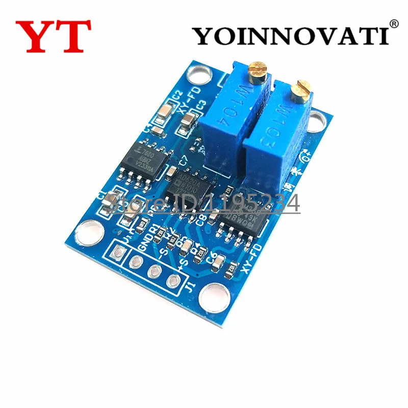 1pcs - 100pcs AD620 Microvolt MV Voltage Amplifier Signal Instrumentation Module Board 3-12VDC New Arrival