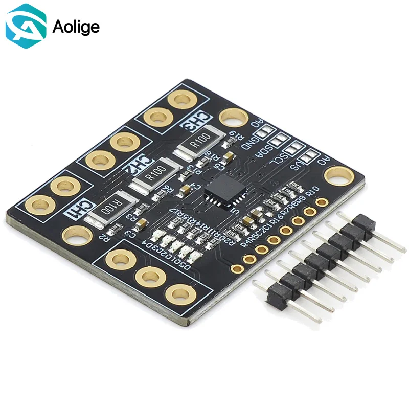 

I2C/SMBUS INA3221 Трехканальный модуль датчика тока и напряжения заменяет INA219, с контактной конструкцией