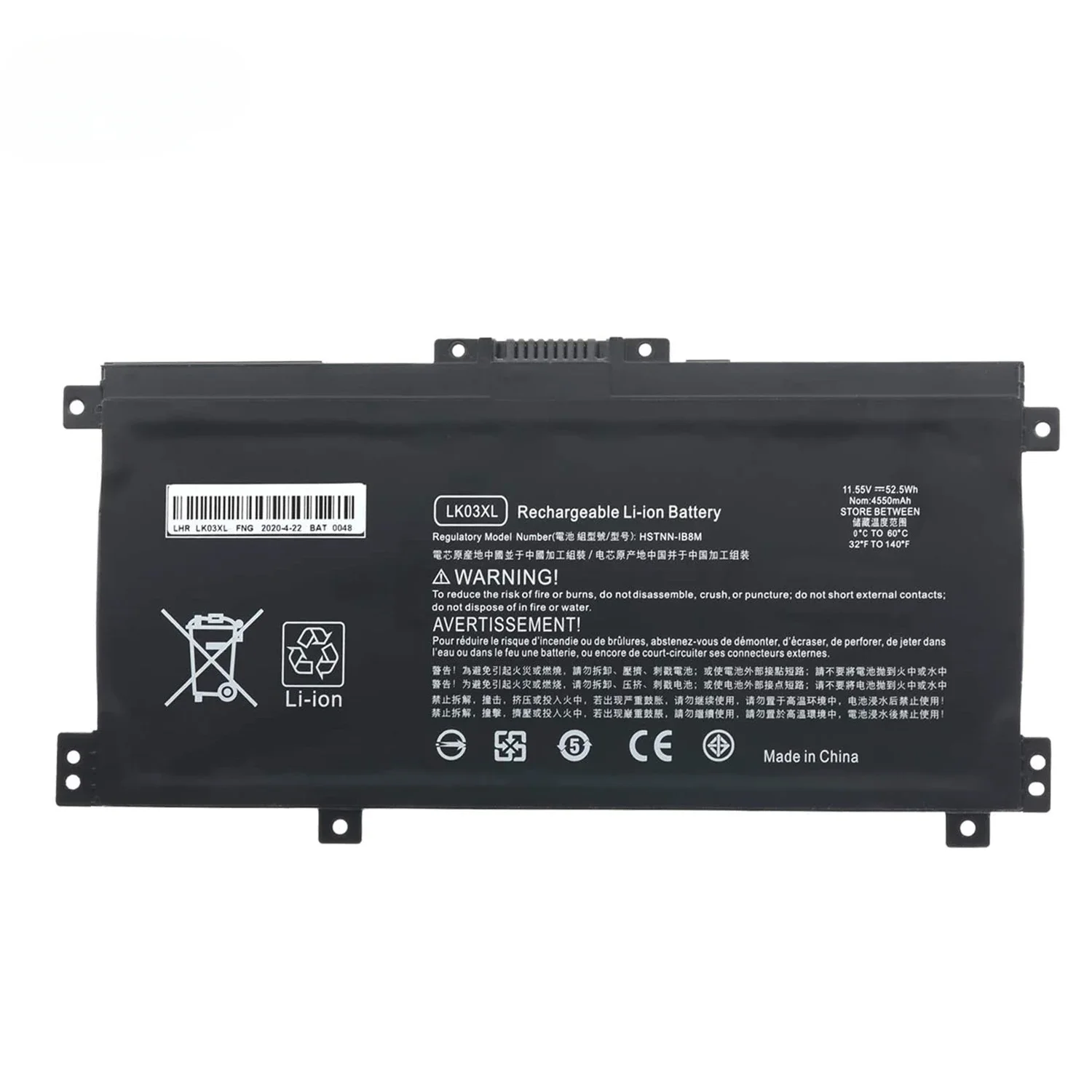 LK03XL Laptop Battery For Envy X360 15M-BP000 15-BP000 15-BP107TX 15M-BP012DX 15-BP100TX HSTNN-UB71