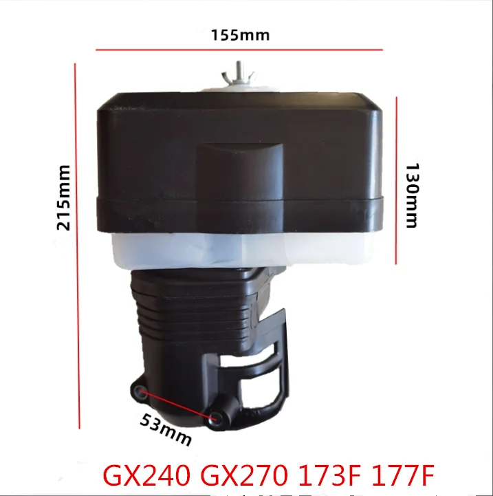 GX390 Air filter assy oil bath type for Hondas  173F 177F  GX390 188F 190F engine water pumps air cleaners