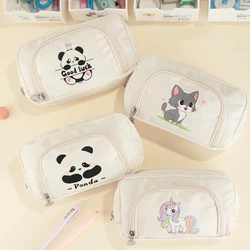 Astuccio per matite Panda Estuches Escolares Pencilcase ritorno a scuola trousse di grande capacità Scolaires astuccio per matite di cancelleria carino