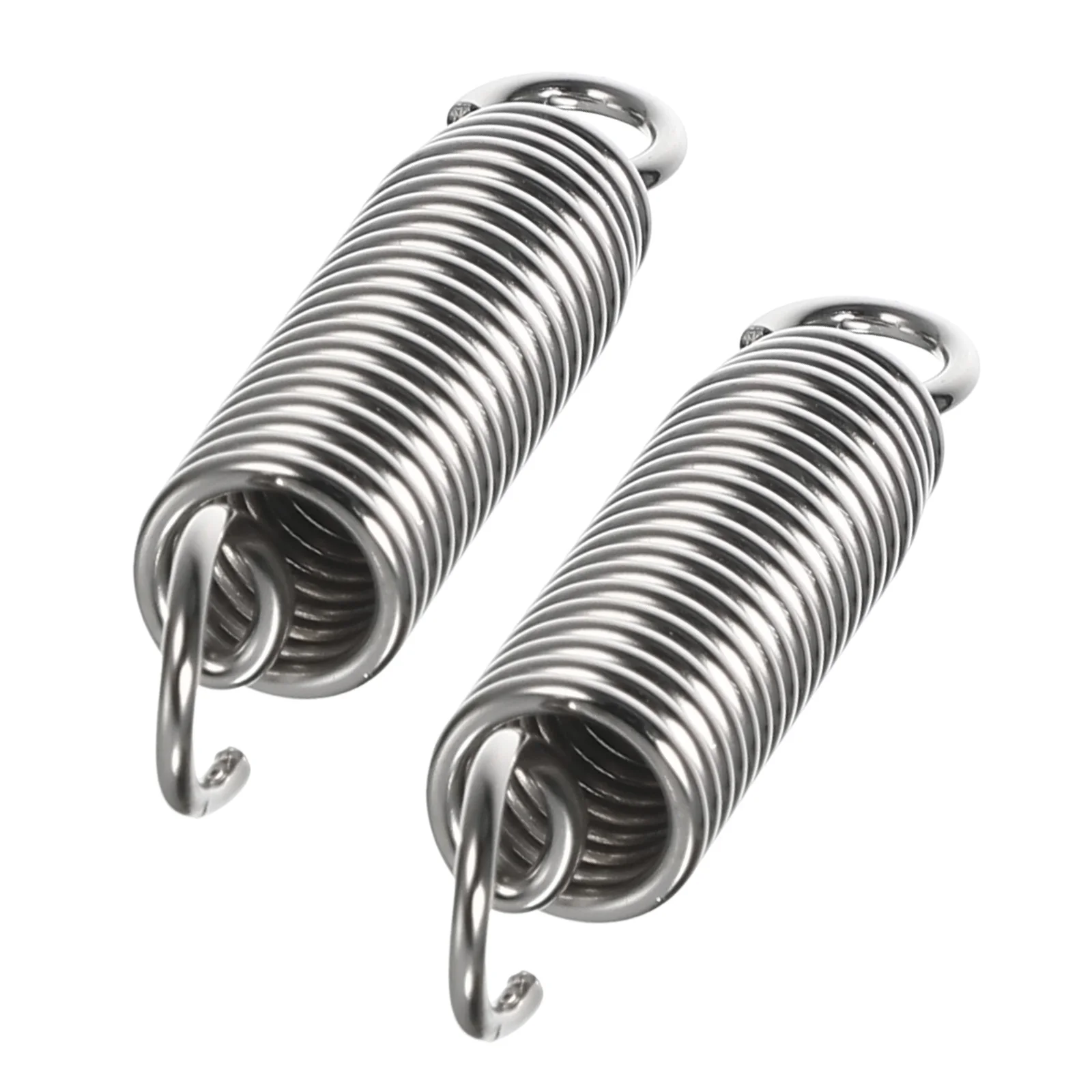 

2pcs Bass Drum Pedal Spring Stainless Steel Tension Replacement For Kick Drum Foot Pedal Durable Percussion Tool Improving Play