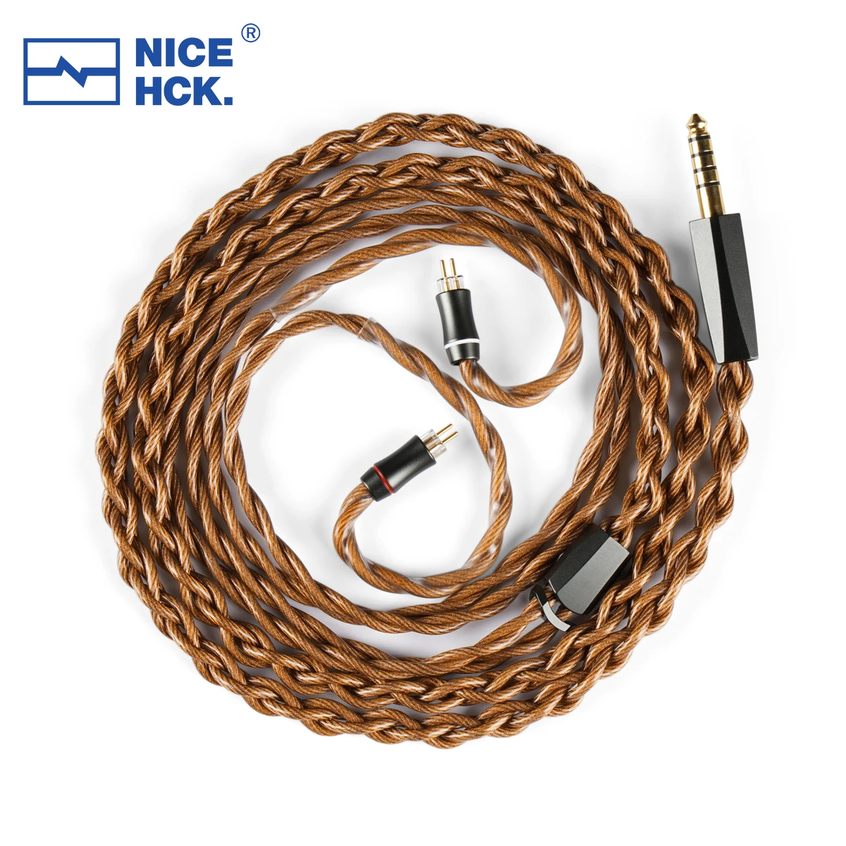 NiceHCK OurLaura 16.6AWG Earphone Cable Triple Composite British High Conductivity Copper MMCX/0.78 for Fudu Perfomer8 F1 Pro