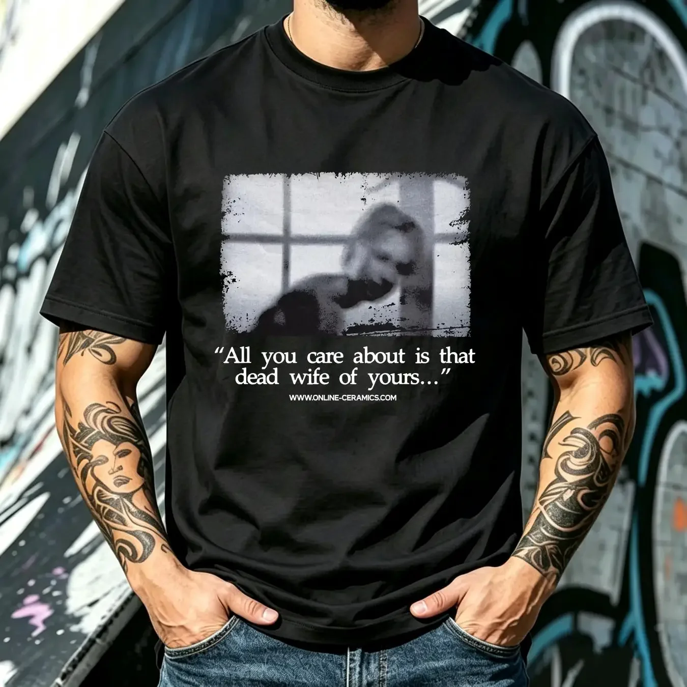 washed T Shirt Online Ceramics Silent Hill 2 Logo Wife Off Black Game NEW vintage Washed Versatile Casual fashion Stylish