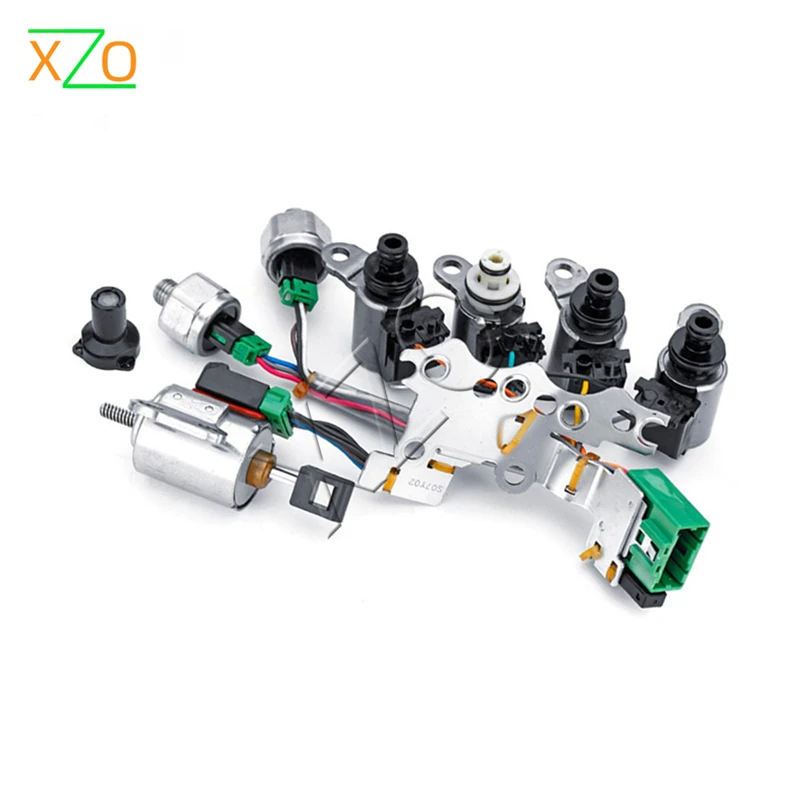 JF011E RE0F10A F1CJA CVT Transmission Solenoid Kit With Harness Pressure Sensor Stepper Motor For Nissan Altima Sentra Dodge