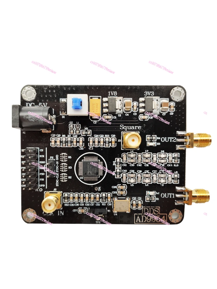 AD9954 DDS signal generator module, sine wave square wave RF signal source 400M main frequency development board