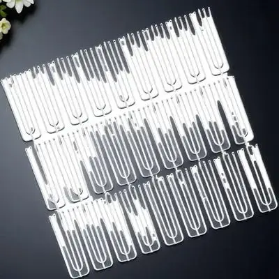 

30Pcs Stainless Steel Drapery Curtain Hooks 4-Prong Pleating Hanging Clips Secure Easy Install Home Use Curtain Hooks