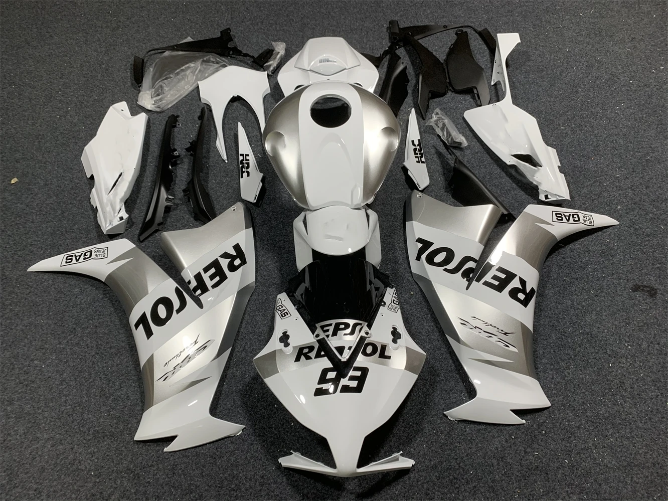 Motorcycle Fairing Kit fits the CBR1000RR 12 13 14 15 16 year CBR1000 2012 2013 2014 2015 2016 Fairing white motorcycle housing