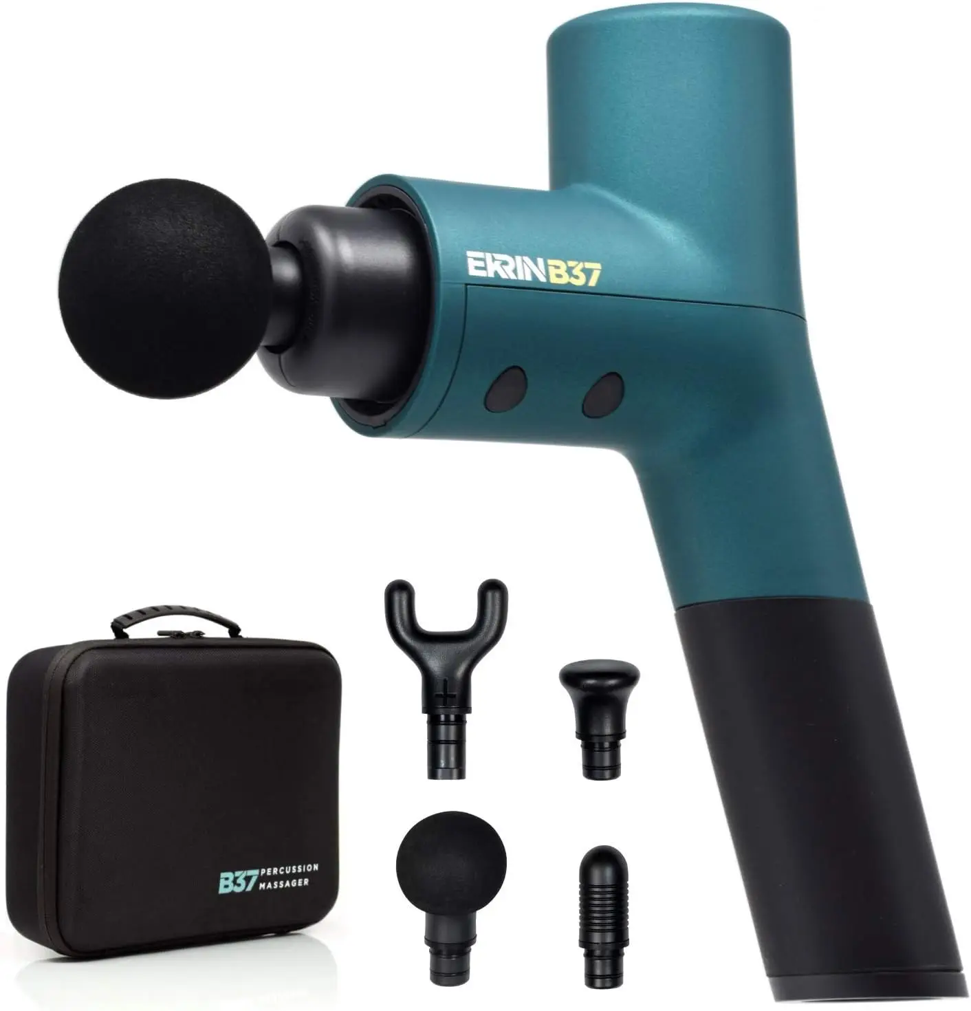 

B37 Massage Gun - Deep Tissue Massage with High-Powered Brushless Motor - Ergonomic Back Massager