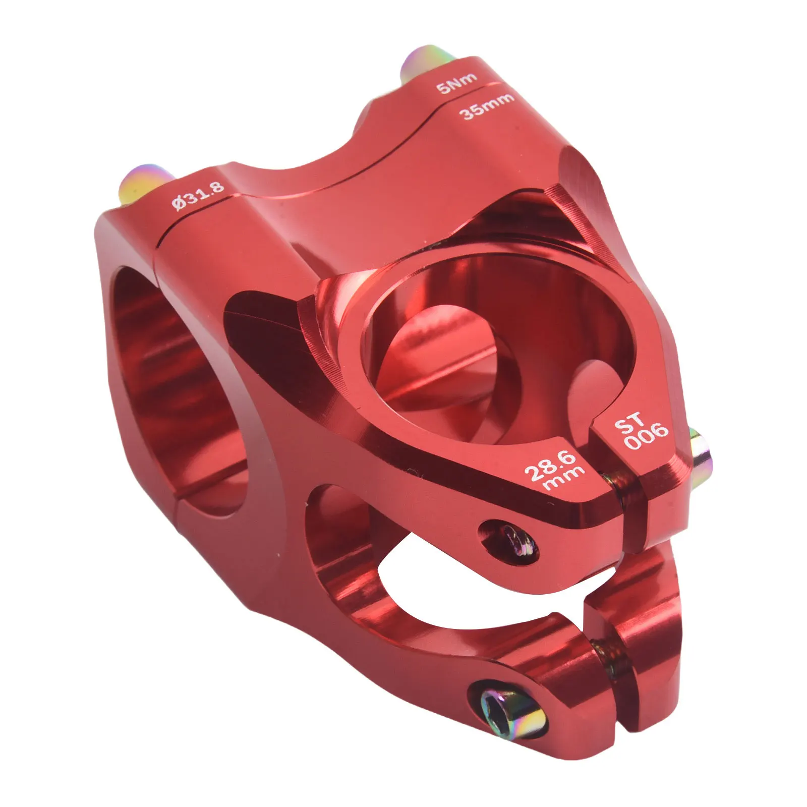 

1pc Road Bike Stem CNC Aluminum Alloy Bicycle Handlebar Stem Hollow Design Lightweight For DH AMEnduro Bicycle Components