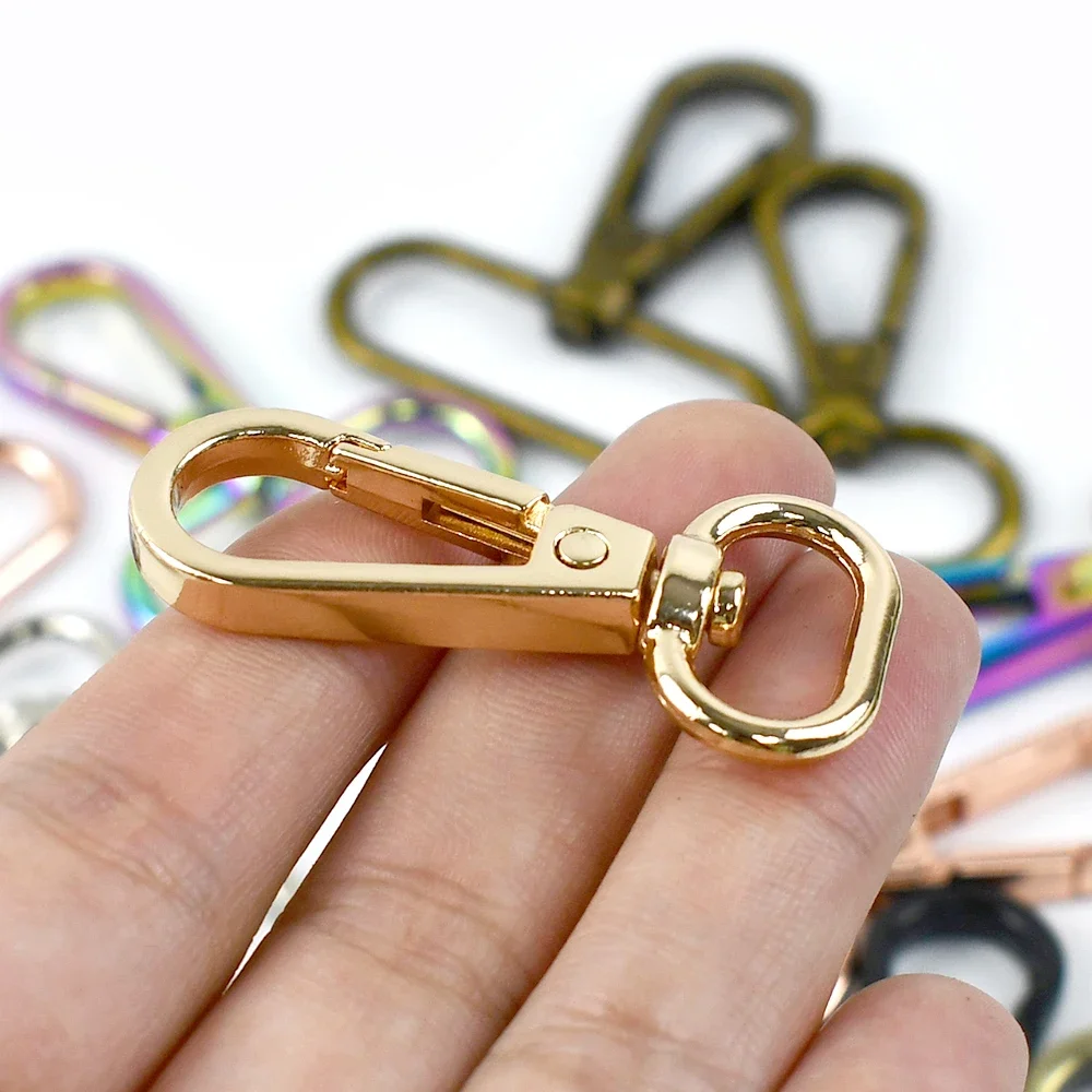 

20/30P 13-38mm Sewing Belt Metal Buckle Bag Shoulder Dog Leash Swivel Clasp Keychain Trigger Snap Hook DIY Hardware Accessorie