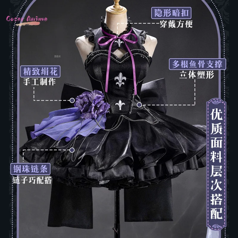 الهوية الخامس جالاتيا كلاود النحات ‌ ‌   زي نداء الهاوية التأثيري زي الهالوين كرنفال حفلة عيد الميلاد لعب الأدوار