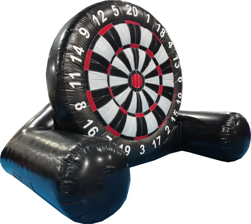 2026 4m Tall Outdoor Inflatable Football Kick Target for School & Shopping Mall Soccer Dart Board Inflatable Football Darts Game