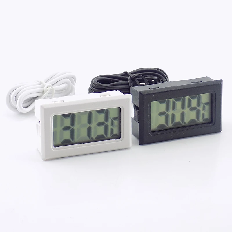 Mini LCD Digital Thermometer -50C -110C Degree  Water Thermometer Electronic Thermometer Fish Tank Refrigerator Indoor Outdoor