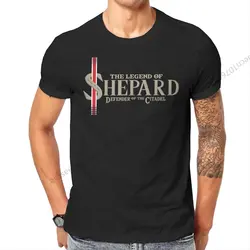 Mass Effect The Legend Of Shepard Tshirt Homme Men's Clothing Cotton T Shirt For Men