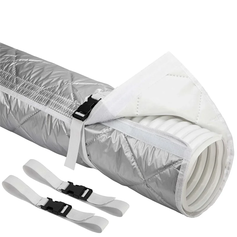 

【Горячие продажи!】Картушка для шланга кондиционера с 2 ремнями с пряжкой, изолированная втулка для шланга переменного тока