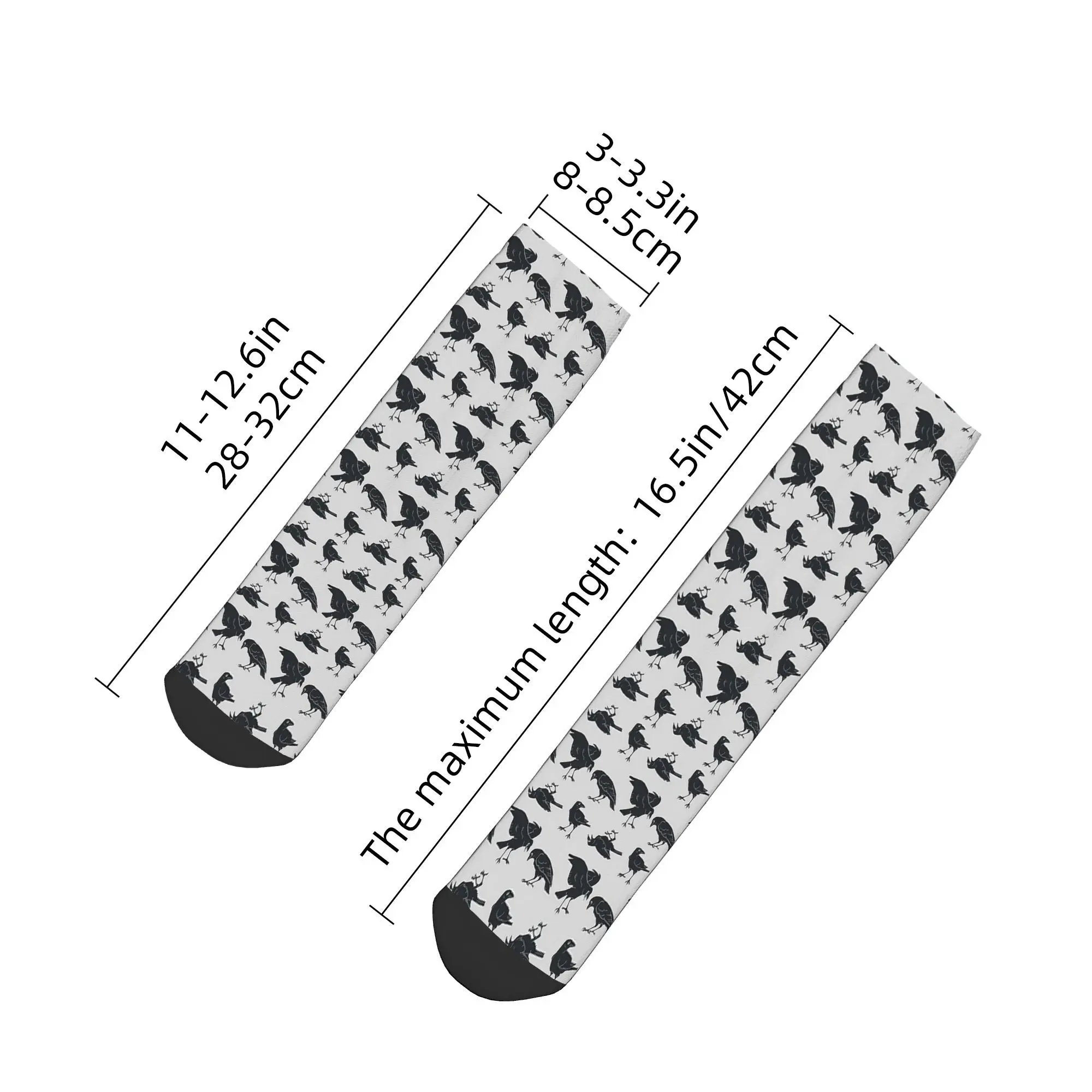 Calcetines Harajuku para todas las estaciones, calcetines deportivos absorbentes de sudor de tubo medio, medias suaves y divertidas para hombres y mujeres, regalos