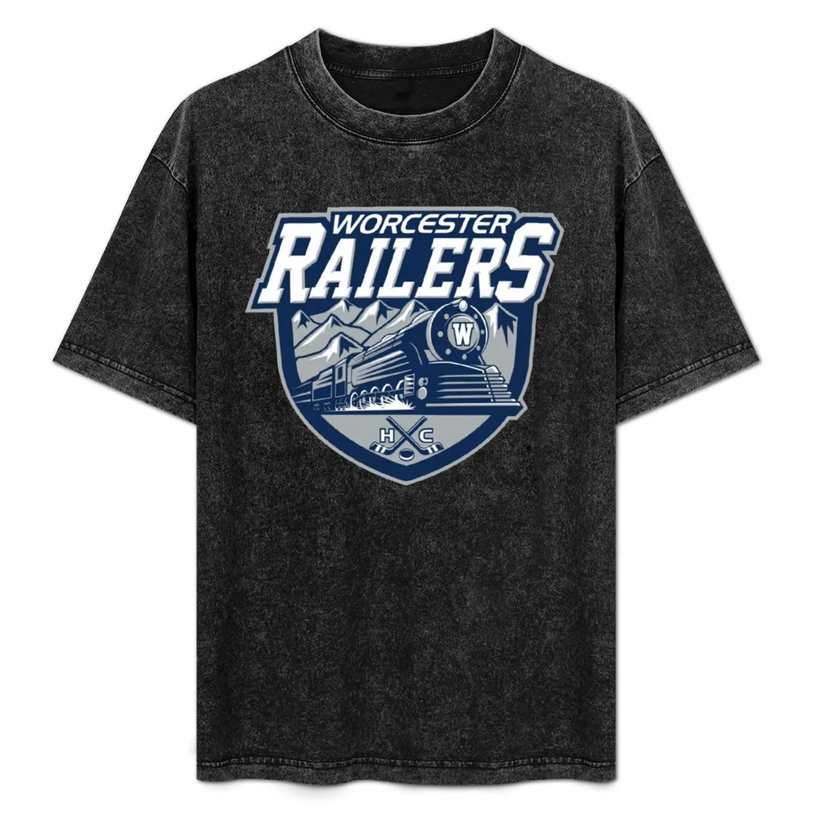 

Worcester Railers T-Shirt t shirts for man cotton soft man shirt graphic cotton shirt shirt cotton T-Shirt