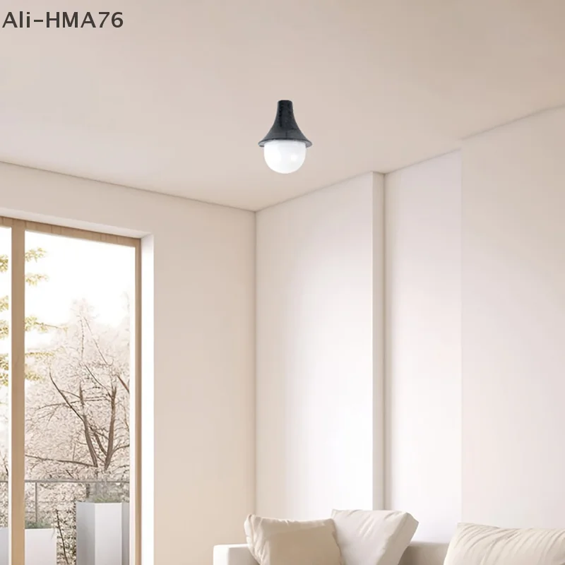 

Miniature Warm Model Street Lights Layout Lamppost Railway Train Garden Diy Scenery Led Ceiling Lamp