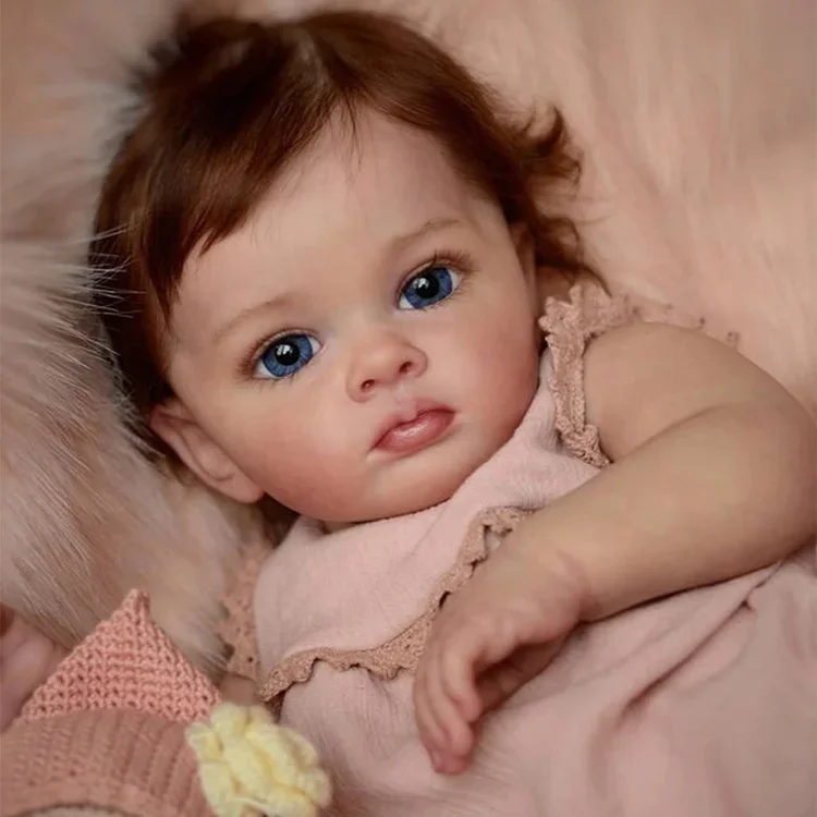 Poupée Reborn en Silicone R&B Reborn Doll Factory, Bébé Fille Réaliste, Princesse, 22 pouces, Poupée Bébé Réaliste