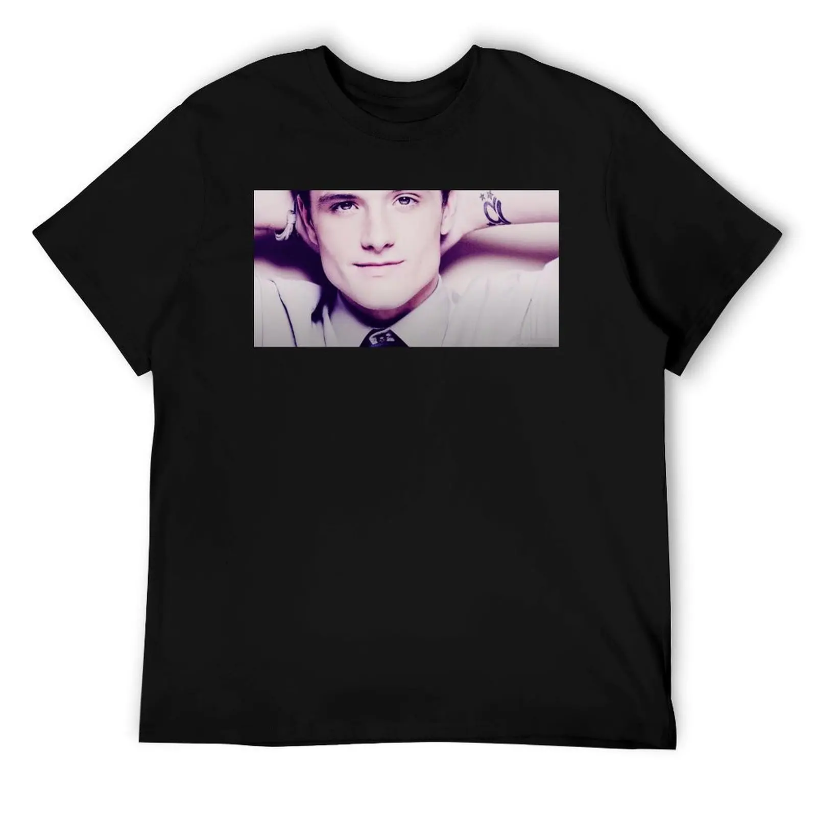 

Футболка с свистком Josh Hutcherson, мужская футболка, летние футболки, мужские футболки из 100% хлопка для мужчин, футболка