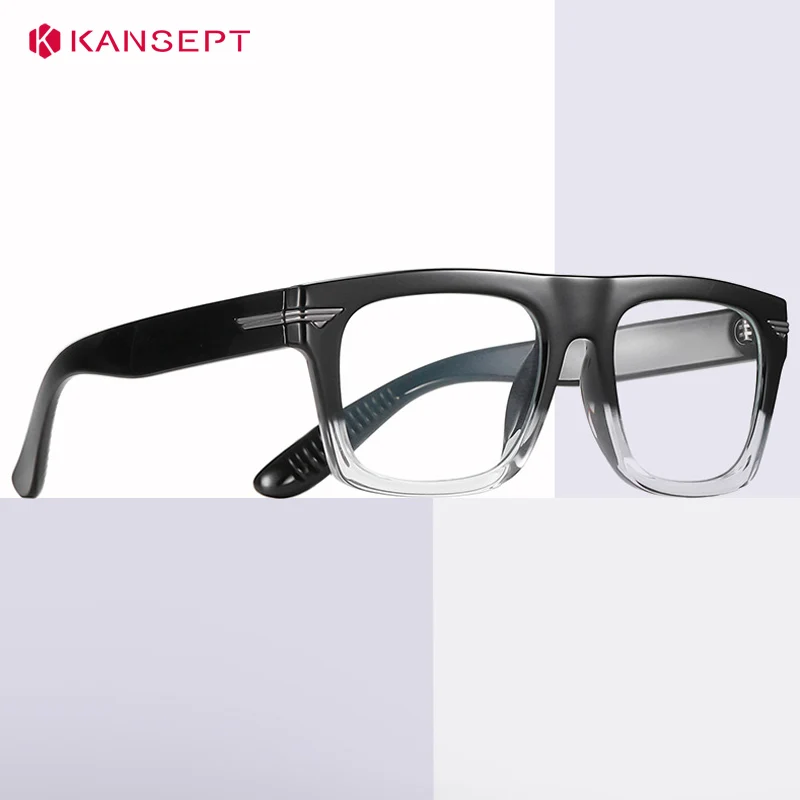 

Очки KANSEPT, светло-голубые компьютерные очки для чтения, очки для близорукости, фотохромные линзы, мужские оправы для очков для женщин и мужчин