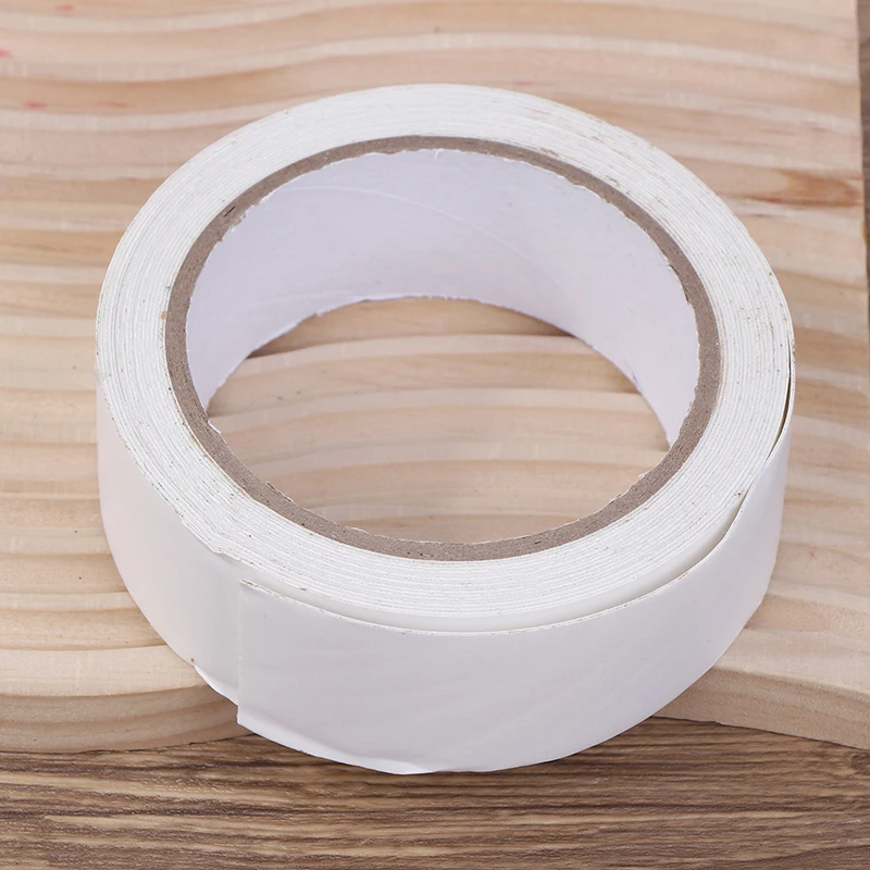 1 Roll 5M Tennis Racket Head Protection Tape New Tennis Racquet Head Frame Strip Scratchproof Protective Patch White PU Sticker